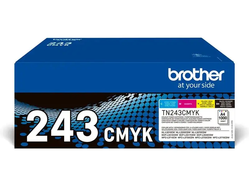 Brother TN-243CMYK 4 couleurs - Toner - Multipack
