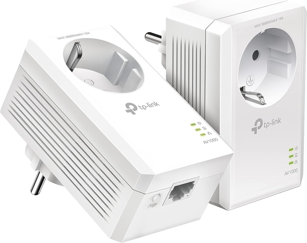 TP-LINK TL-PA7017P KIT Adaptateur réseau CPL 1000 Mbit/s Ethernet/LAN Blanc 2 pièce(s)