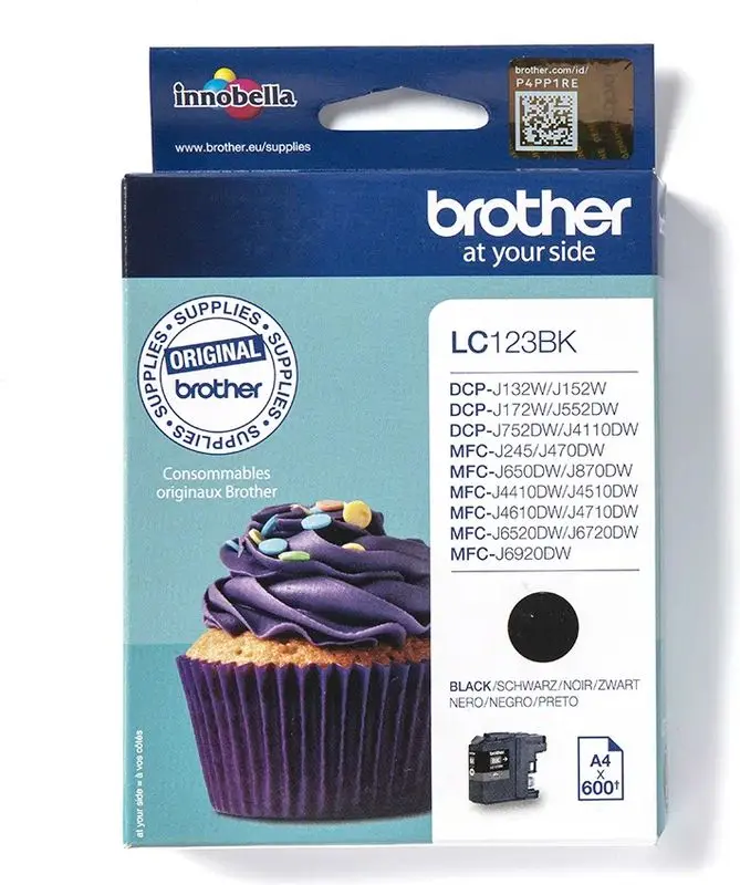 Brother LC-123BK - Noir