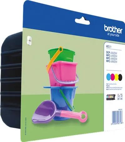 Brother LC-221VALBP - 4 couleurs - Multipack