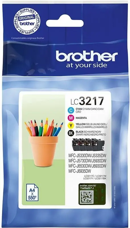 Brother LC-3217VAL - 4 couleurs - Multipack