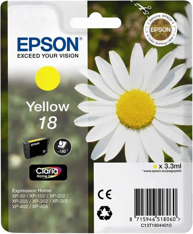 Epson 18 (C13T18044012) - Jaune