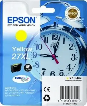 Epson 27XL (C13T27144012) - Jaune - Grande capacité