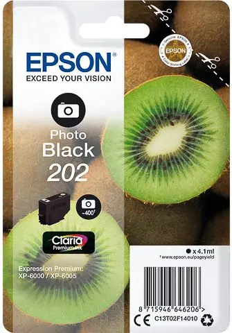 Epson 202 (C13T02F14010) - Noir photo