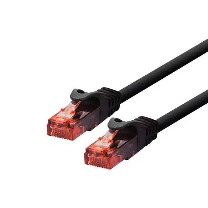 LOGON PROFESSIONAL PATCH CABLE U/UTP CAT6 - 10M BLACK