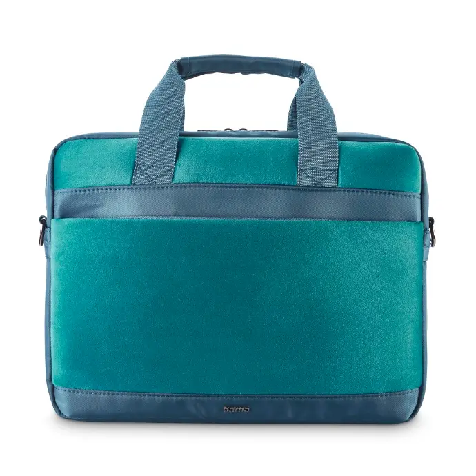 Hama Sacoche d’ordin. port. "Velvet" jus. 40 - 41 cm (15,6"-16,2"), pétrole