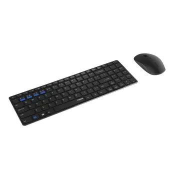 Rapoo 9300M Ensemble Combo Clavier + Souris AZERTY(BE) Noir