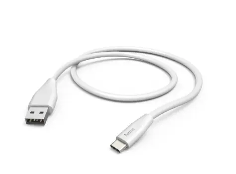Hama Câble de charge, USB-A - USB-C, 1,5 m, blanc