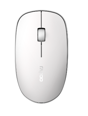 Rapoo Souris optique sans fil multimode "M200 Silent", Blanc