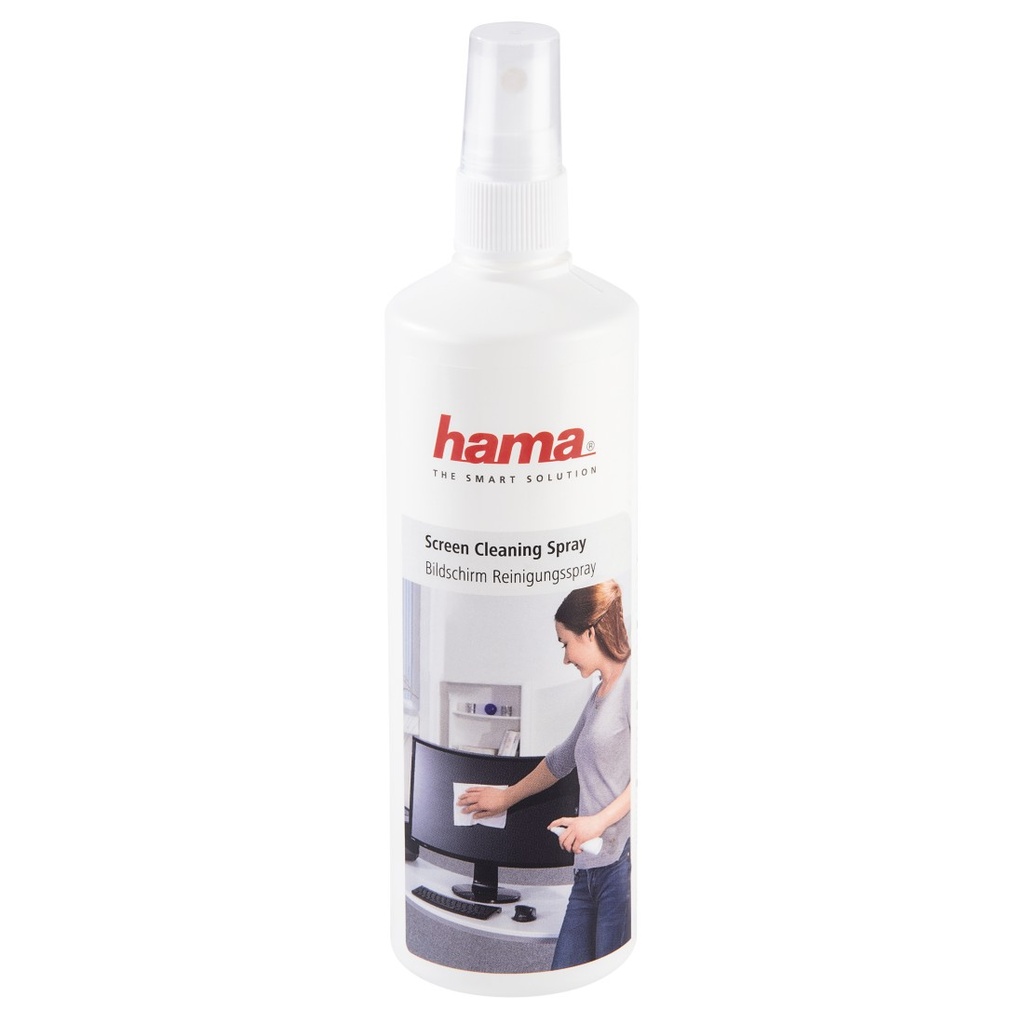 Hama Spray de nettoyage pour écrans, 250 ml
