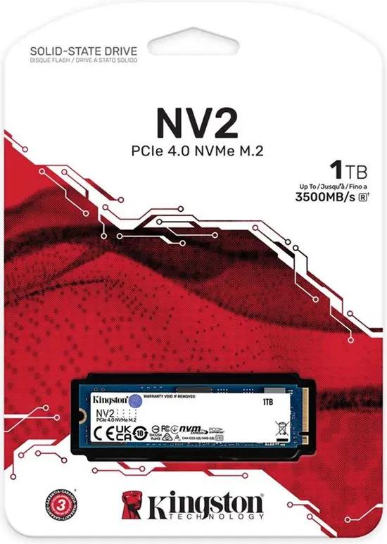 Option 1Tb Supplémentaire (Kingston NV2 1TB M.2)