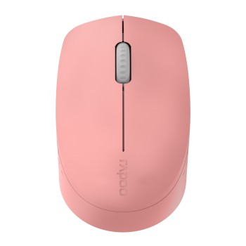 Rapoo Souris optique sans fil multimode "M100 Silent", Rose