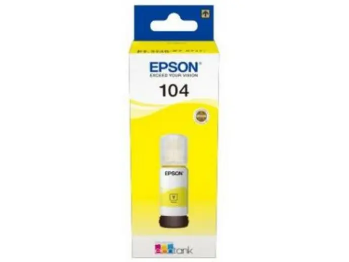 Epson 104 (C13T00P440) - Jaune - Cartouche d'encre