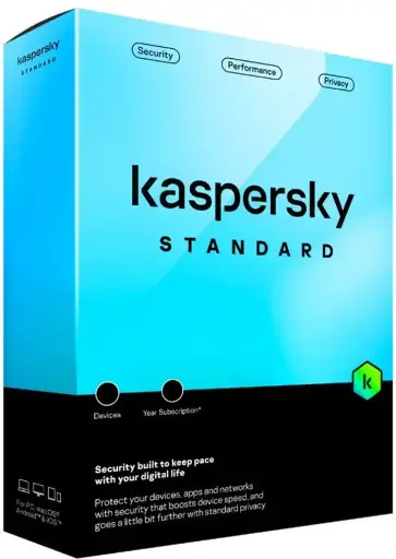 [KAV12024] Kaspersky Standard 2024 | 1PC | 1AN | Licence éléctronique