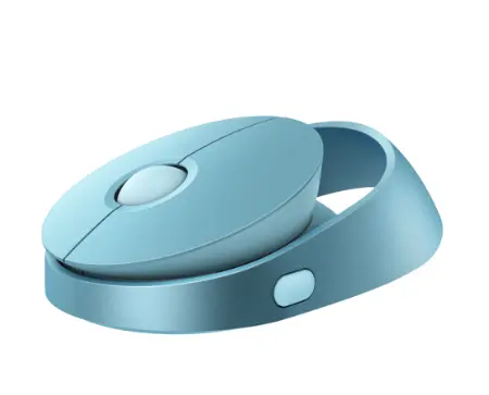 Rapoo Souris sans fil MultiMode (2,4GHz/Bluetooth 3 et 5) "Ralemo Air 1" Bleu