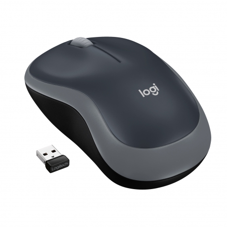 Wireless Mouse M185 Swift Grey