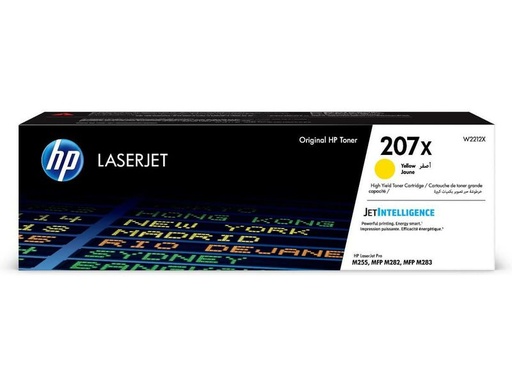 HP 207X (W2212X) Toner jaune haute capacité