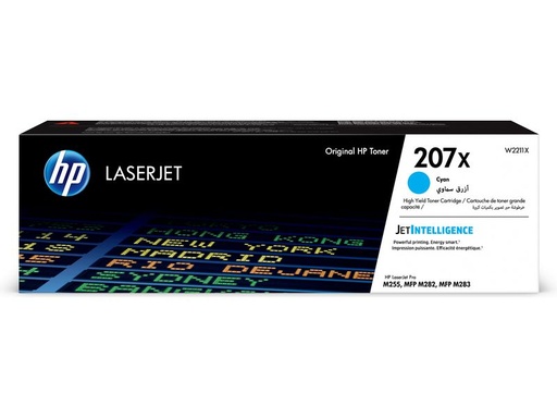 HP 207X (W2211X) Toner cyan haute capacité