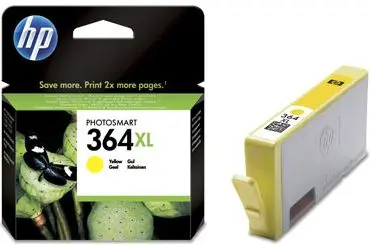 HP 364XL (CB325EE) - Jaune - Cartouche d'encre - Grande capacité