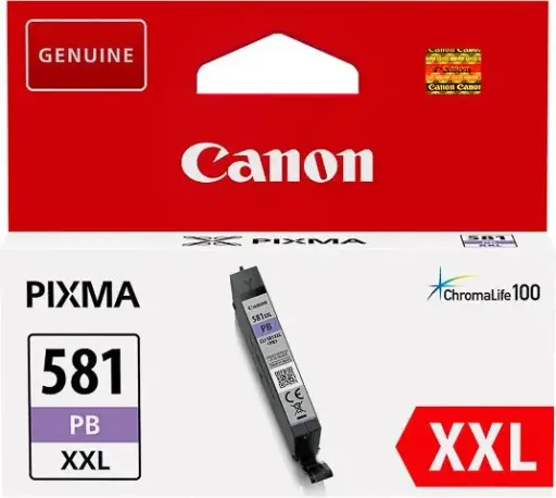 [4549292086966] Canon CLI-581XXL PB - Bleu photo - Très grande capacité