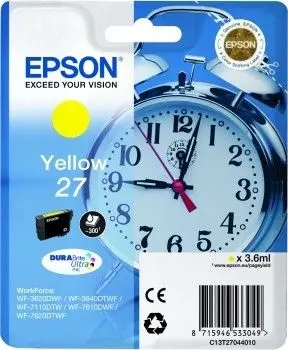 Epson 27 (C13T27044012) - Jaune