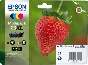 [8715946626147] Epson 29XL (C13T29964012) - 4 couleurs - Grande capacité - Multipack